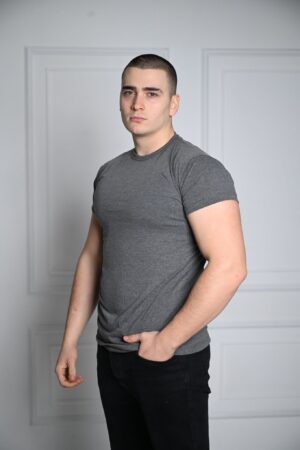 Muška majica tamno siva